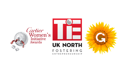 TiE, Cartier Women's Initiative Awards and Grant Thornton Logo