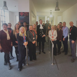A Picture of the Prince's Trust Burnley Team (not taken by Rachel).