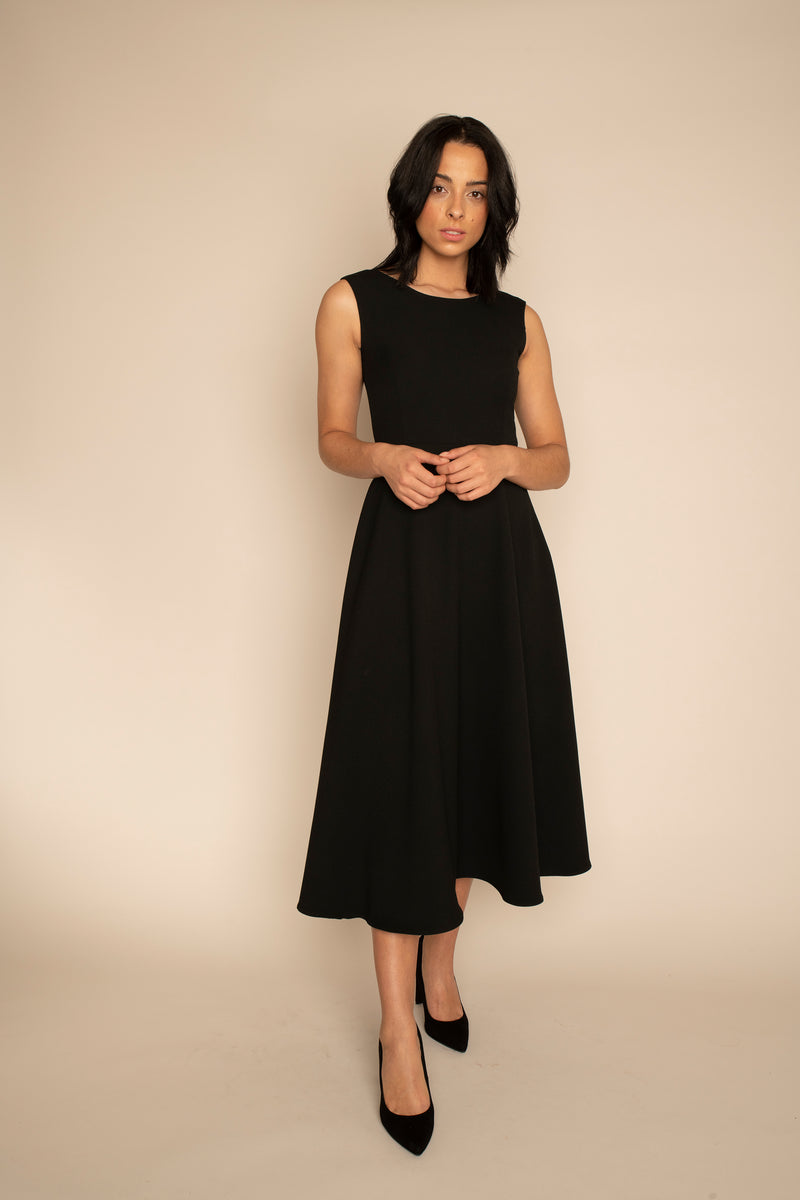 Eleanor Elizabeth - Sleeveless Midi Dress Careaux Eleanor Elizabeth - Sleeveless Midi Dress Careaux