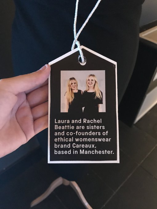 Image of Rachel ad Laura on the Museum Dress.