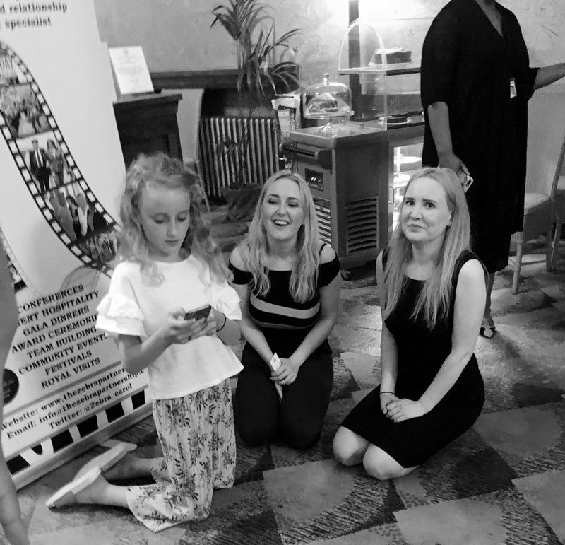 Rachel and Laura at the Disability Stockport Fundraiser
