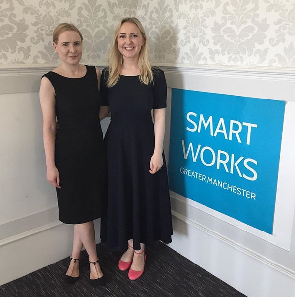 Laura and Rachel at the Smart Works Greater Manchester office